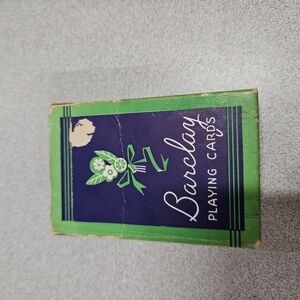 Vintage Deck Of Barclay Playing Cards Made In The USA Couple Bycycling (A-40)